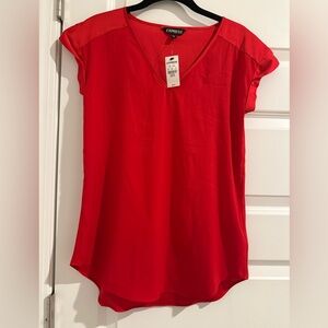 Red express dress shirt